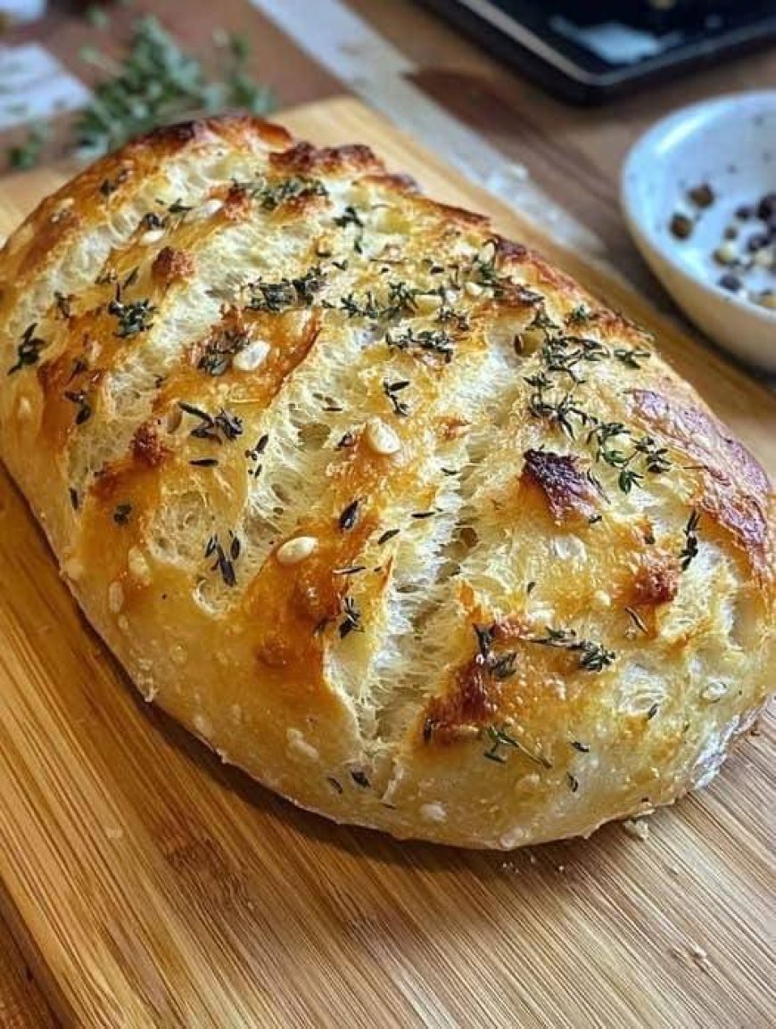 das Brot das alle verrückt macht, Knoblauchbrot ohne Kneten der immer ...