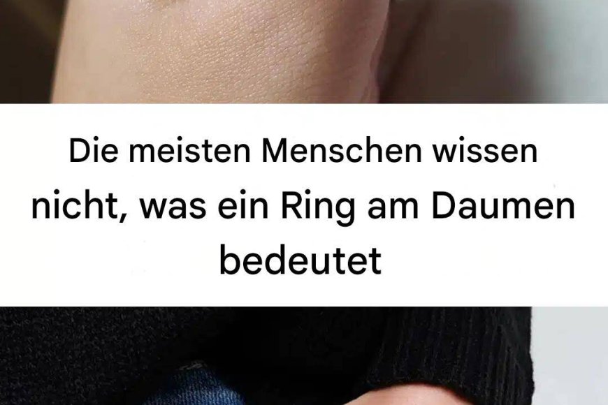 Ring am Daumen: Was bedeutet er - Rezepte