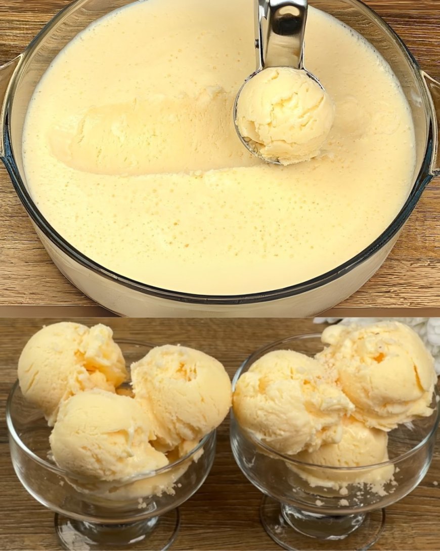 Cremiges, selbstgemachtes Vanilleeis-Rezept: Schnell und einfach, ohne ...