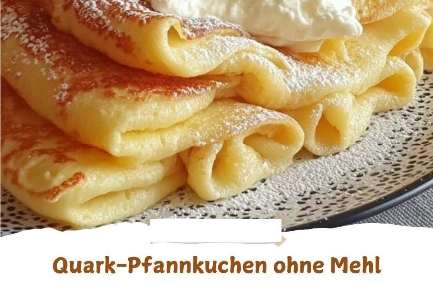Quark-Pfannkuchen ohne Mehl – In 3 Minuten auf dem Tisch ...